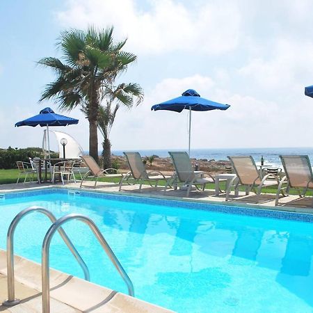 Sea Front Villa, Heated Private Pool, Amazing Location Paphos 323 Kissonerga Eksteriør bilde