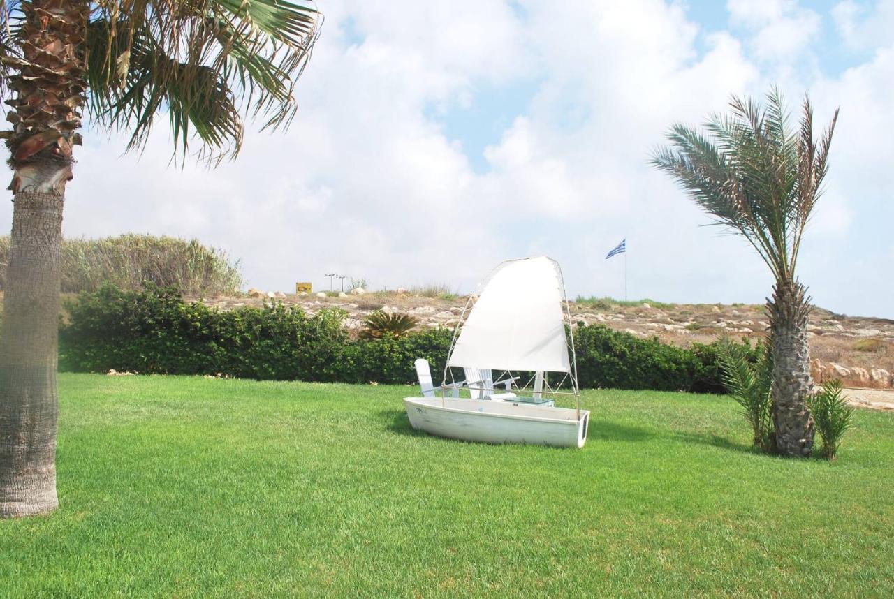 Sea Front Villa, Heated Private Pool, Amazing Location Paphos 323 Kissonerga Eksteriør bilde