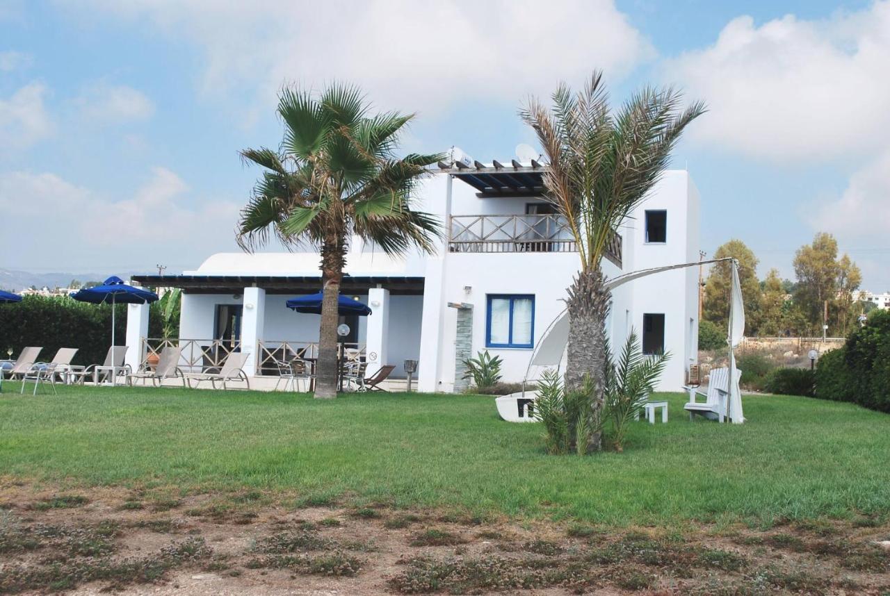 Sea Front Villa, Heated Private Pool, Amazing Location Paphos 323 Kissonerga Eksteriør bilde