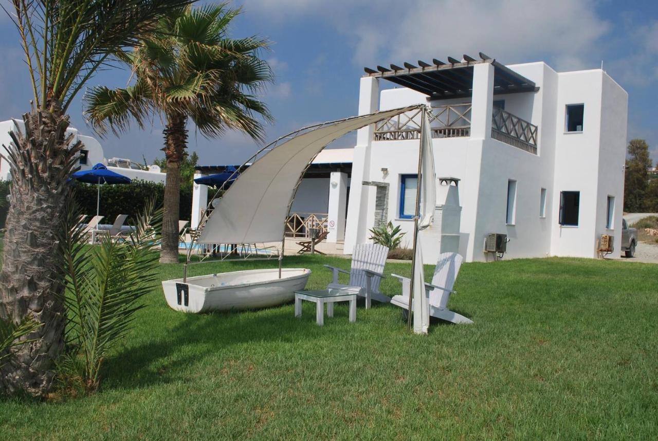 Sea Front Villa, Heated Private Pool, Amazing Location Paphos 323 Kissonerga Eksteriør bilde