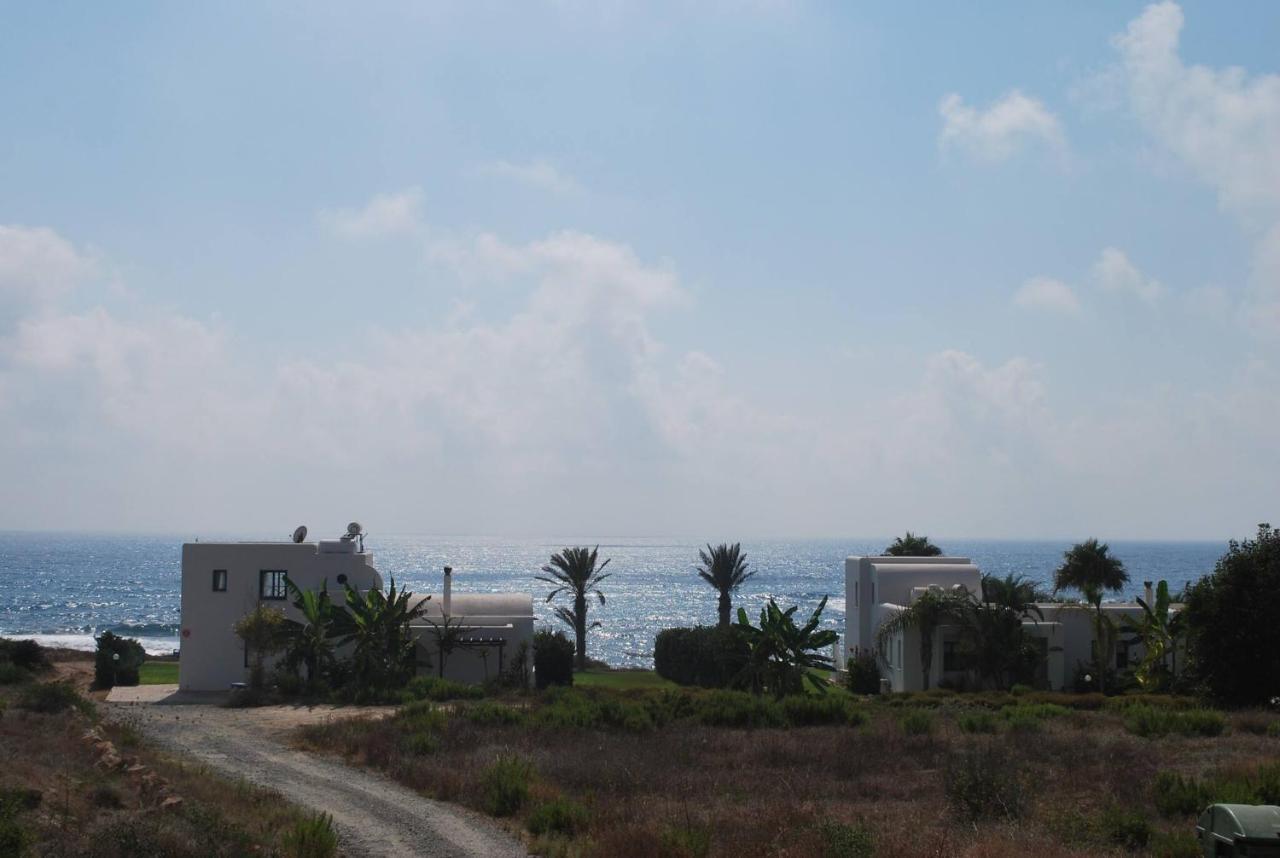 Sea Front Villa, Heated Private Pool, Amazing Location Paphos 323 Kissonerga Eksteriør bilde